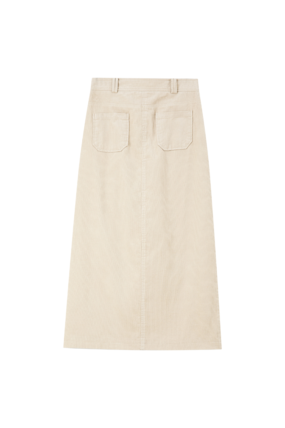 Corduroy Retro Midi Skirt-VIMLYSTORE