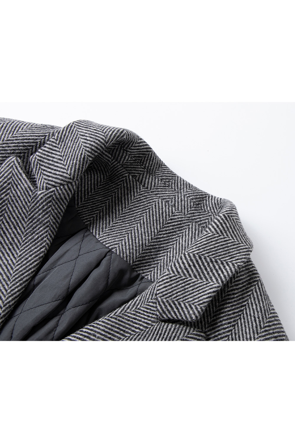 Wool blend trench coat-VIMLYSTORE