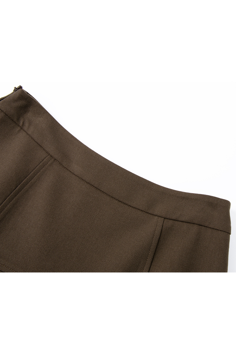 Modern Wool Blend Skirt-VIMLYSTORE