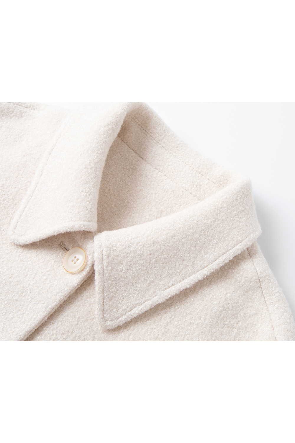 Cotton-padded and Thickened Wool-blended Coat-VIMLYSTORE