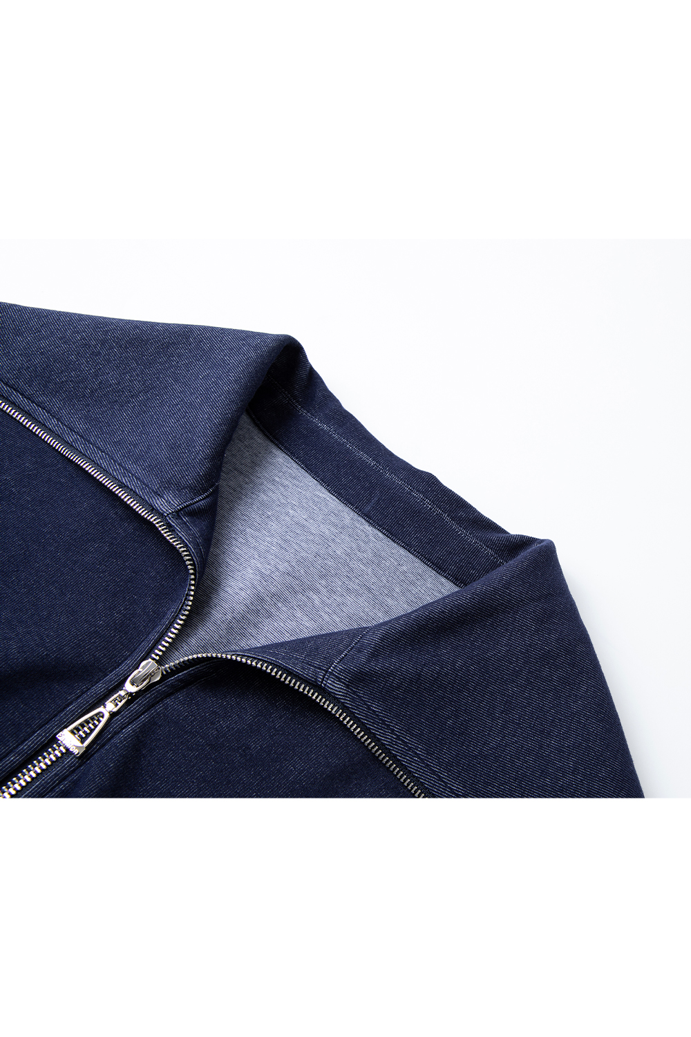 Two-Color Textured Sweatshirt-VIMLYSTORE