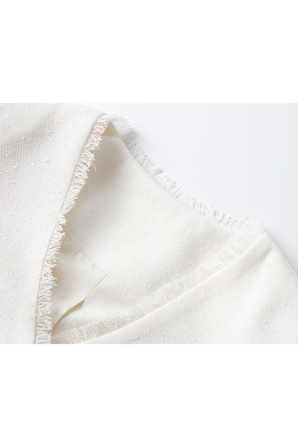 Frayed Edge Exquisite Short Jacket-VIMLYSTORE