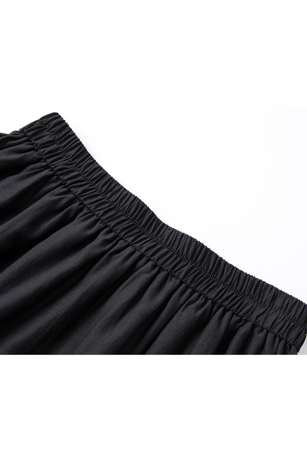 Pleated Loose Long Skirt