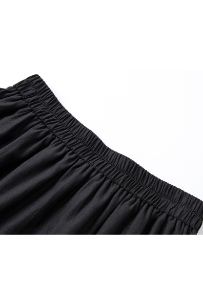 Pleated Loose Long Skirt