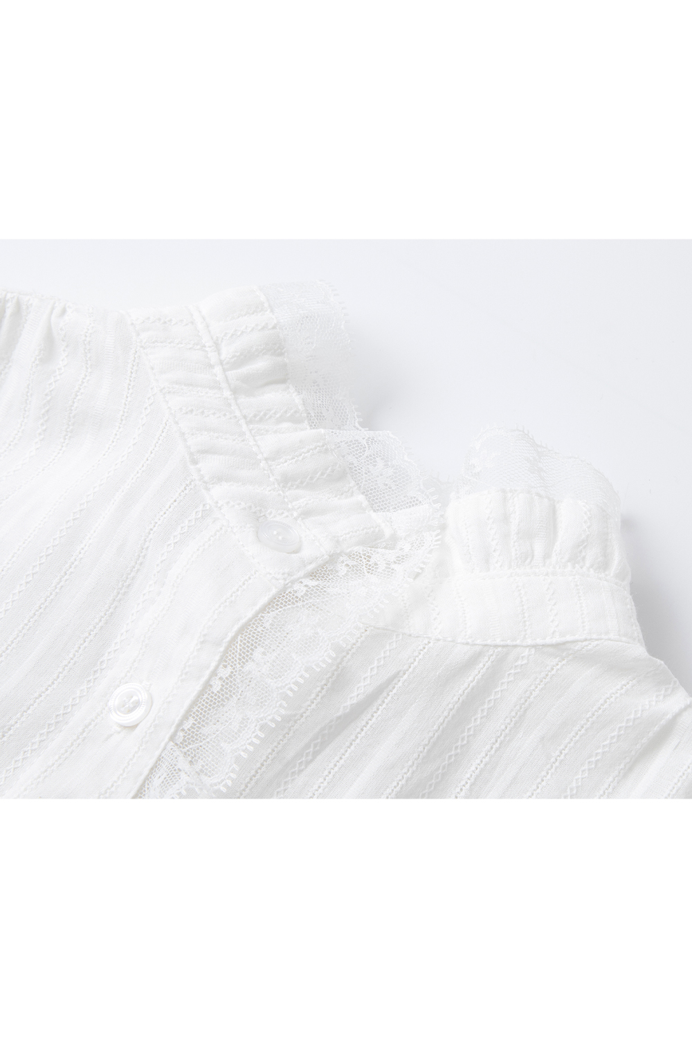 Hollow Lace Shirt
