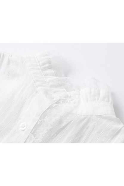 Hollow Lace Shirt