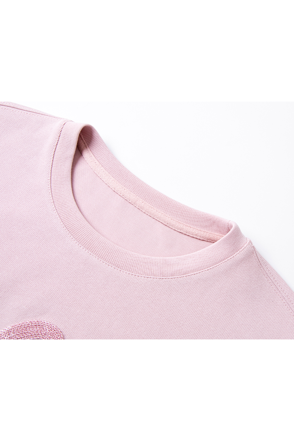 Sequined Bow Sweatshirt