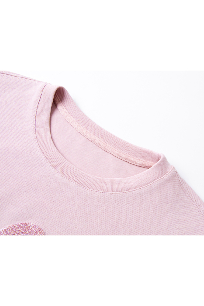 Sequined Bow Sweatshirt