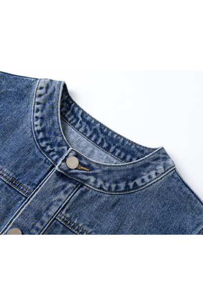 Classic High Cotton Denim Jacket
