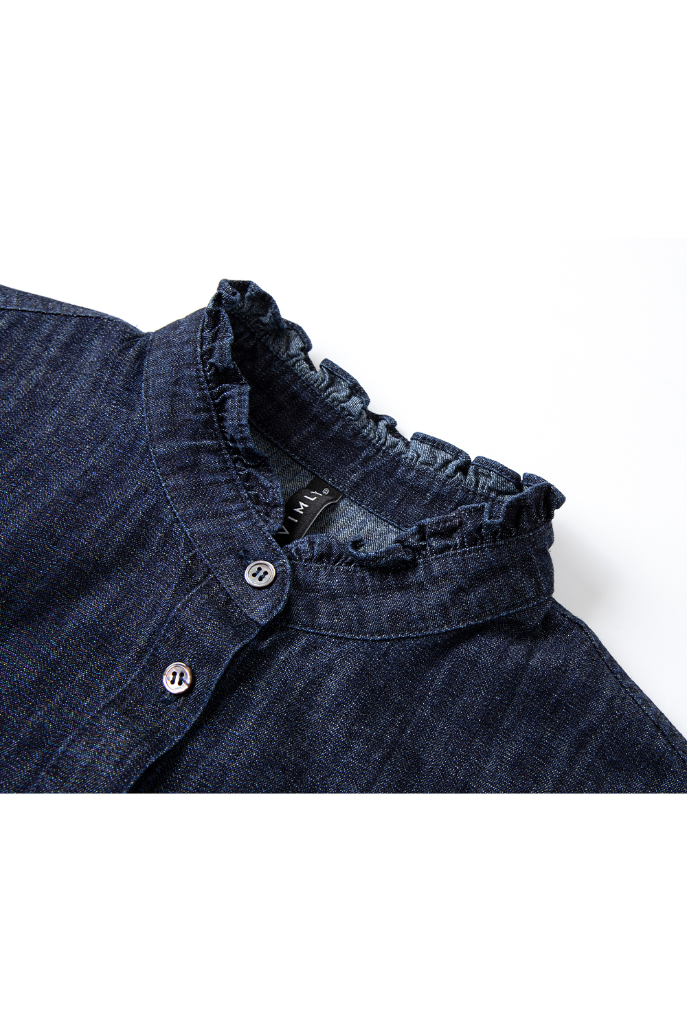 Pure Cotton Ruffled Shirt