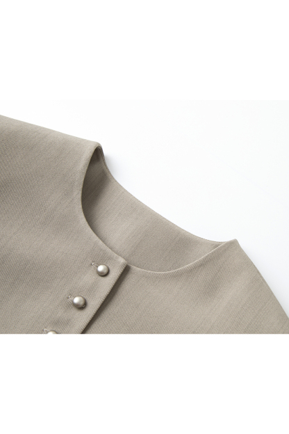 Simple Designed Short Length Jacket