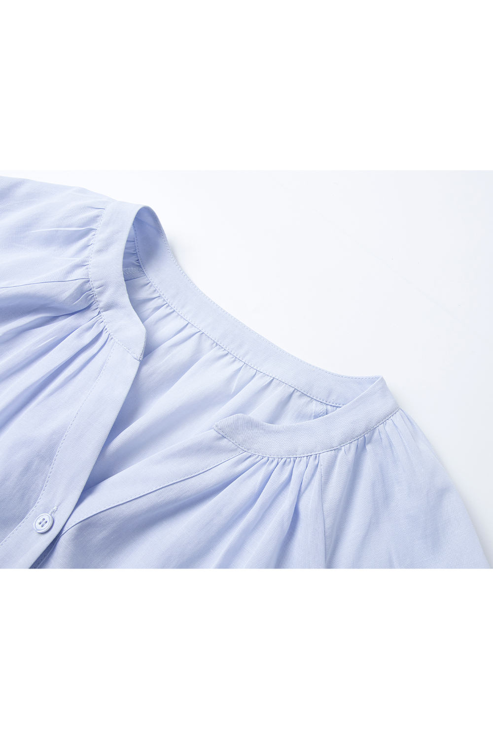 French Hollow Embroidered Shirt