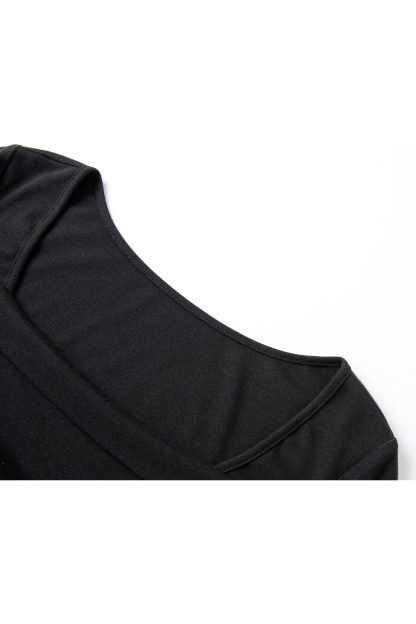 Black Strapless Dress