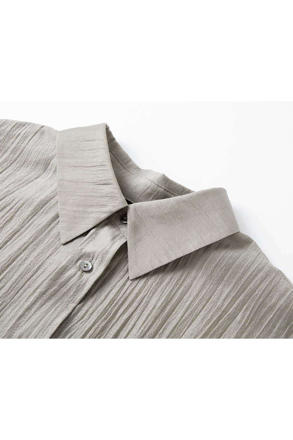 Tea Color Pleated Set-VIMLYSTORE