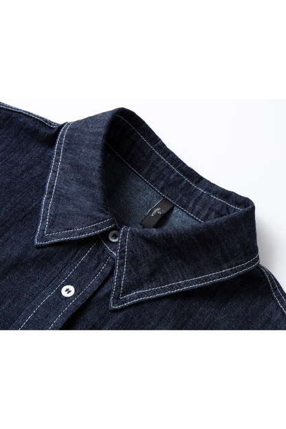 Loose Retro Denim Suit