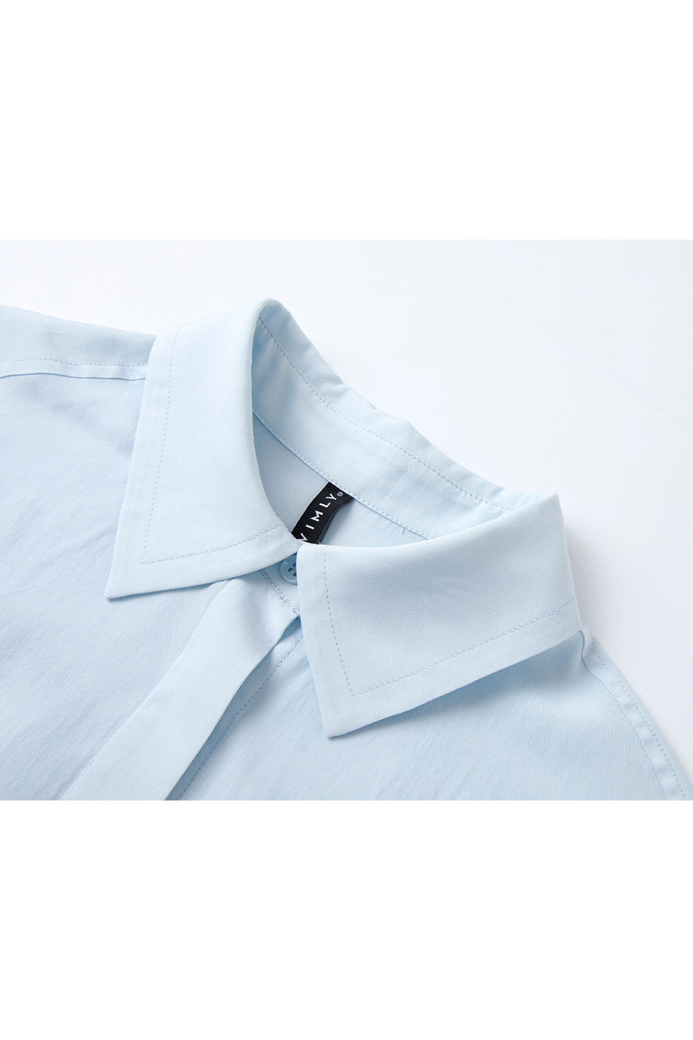 Simple Embroidered Letter Shirt
