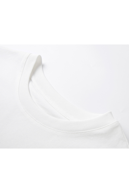 Cotton Solid Color Knitted T-Shirt