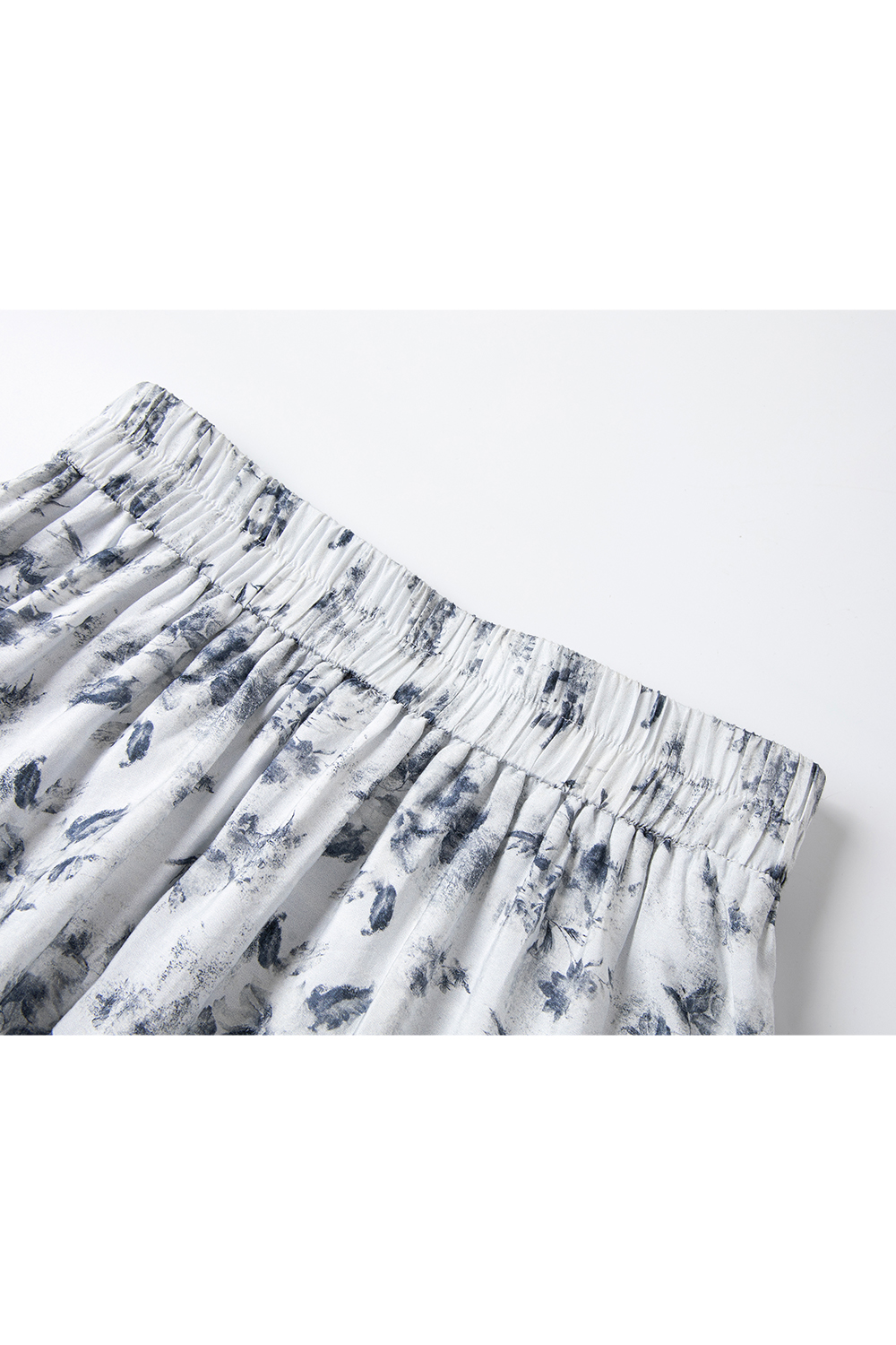 Fresh Tencel Printed Skirt-VIMLYSTORE