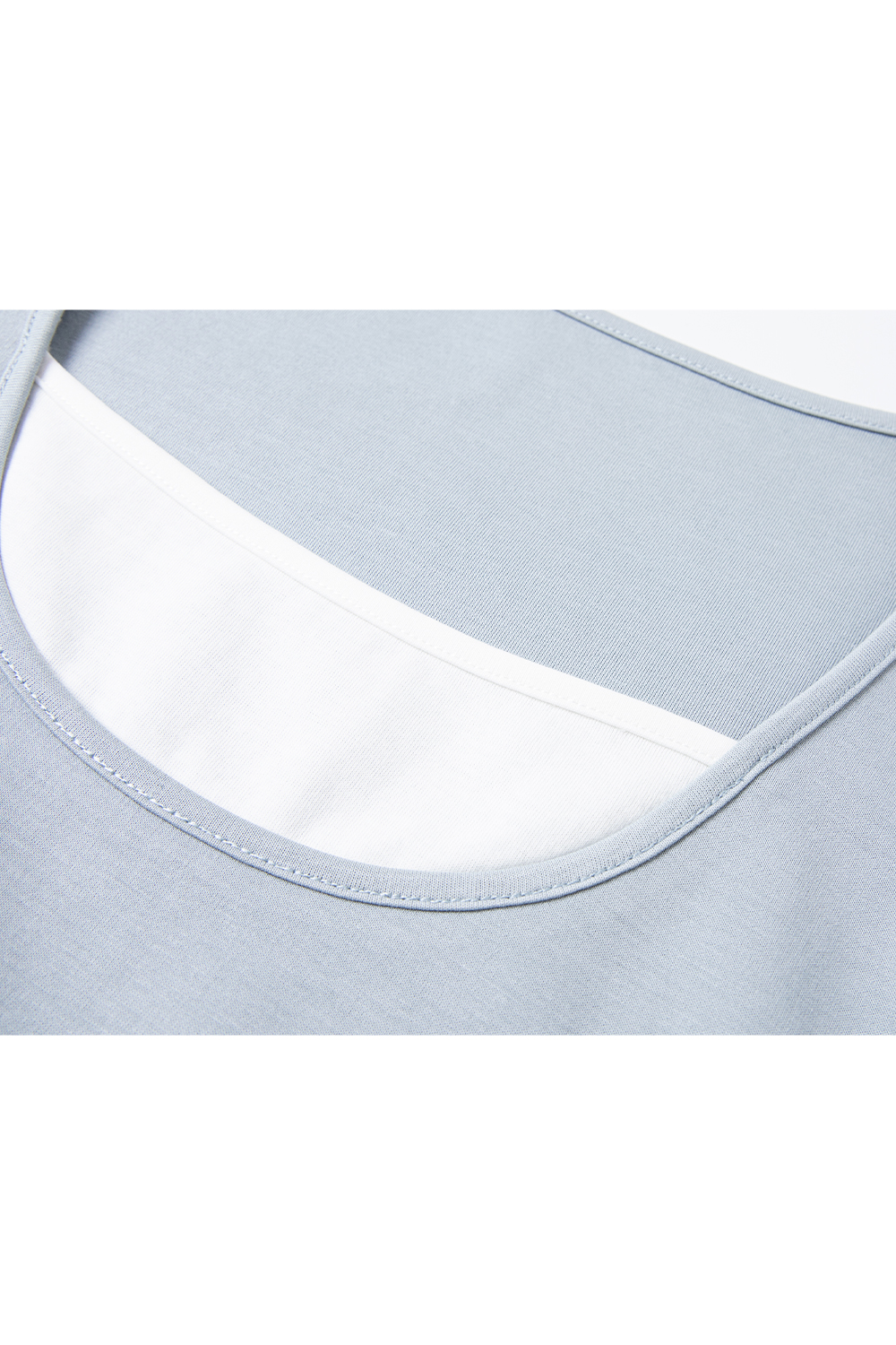 Fresh Style Light Blue Long Skirt Suit