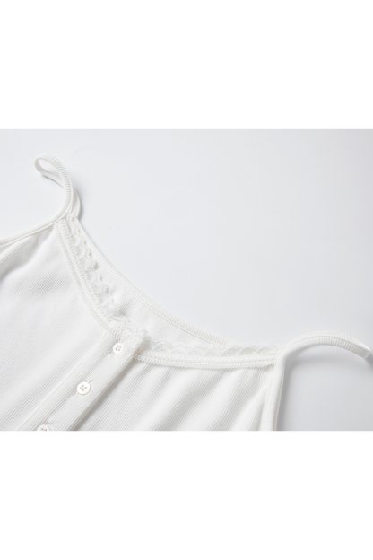 Lace Knitted Suspenders