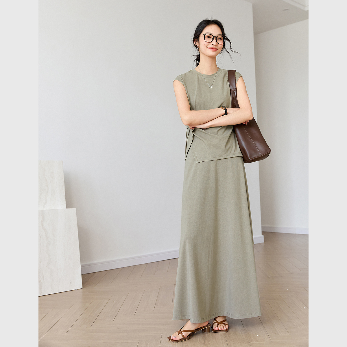 Slit Loose Casual Suit