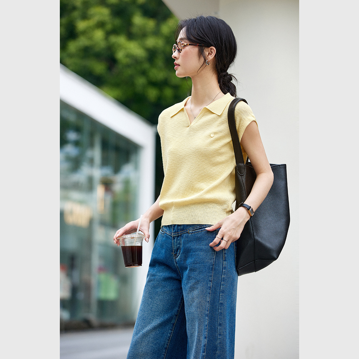 Casual Sleeveless Sweater