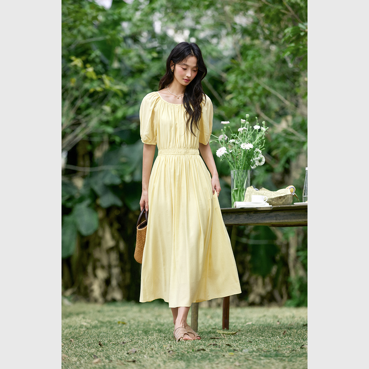 Elegant Garden Dress