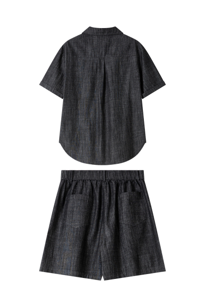 100% Cotton Casual Denim Suit