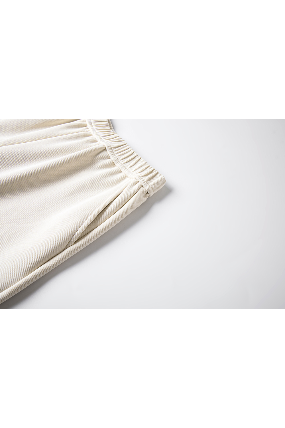 Hollow embroidered round neck tops and trousers-VIMLYSTORE