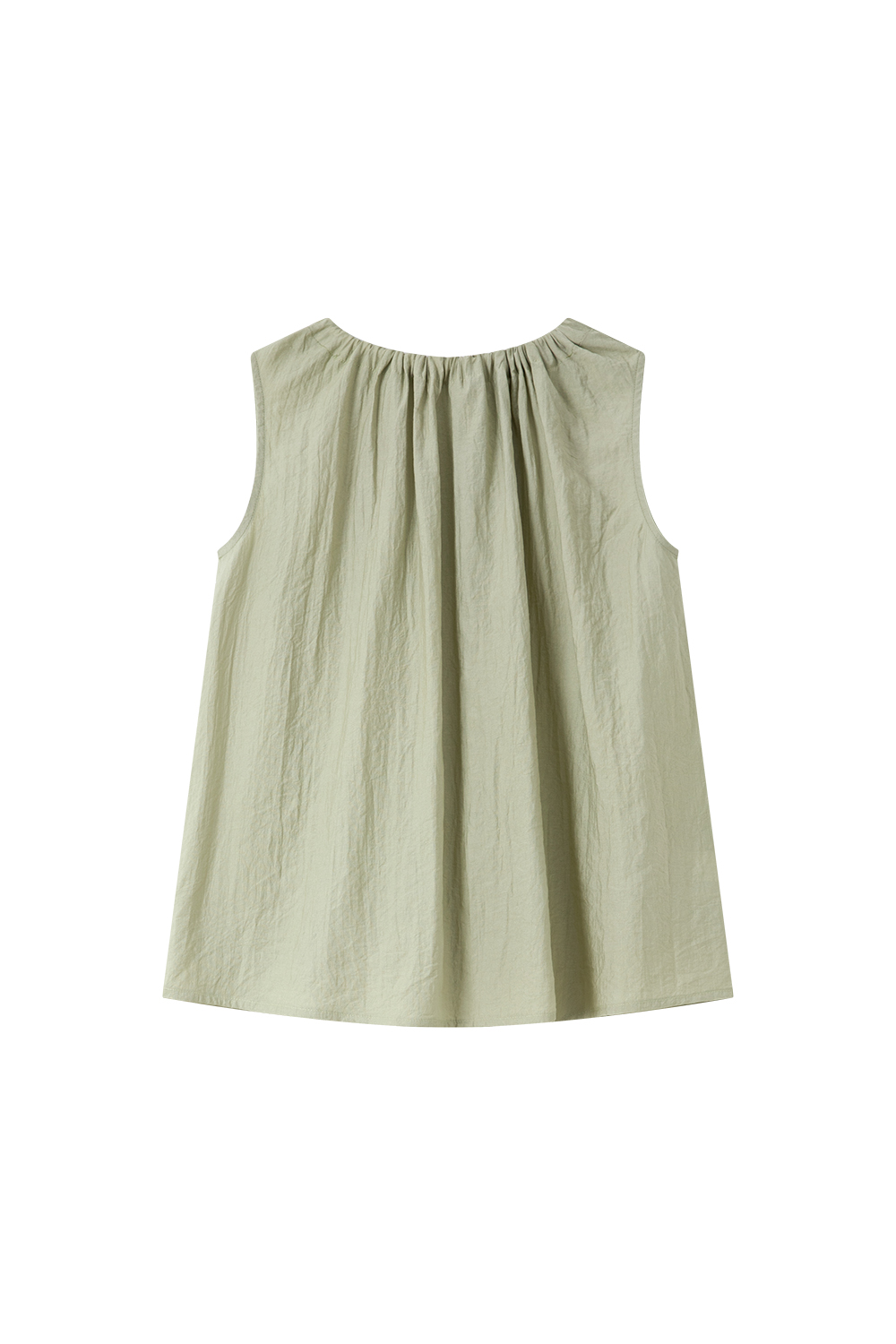 French-Casual Round Neck Sleeveless Top with Flowy Skirt Set-VIMLYSTORE