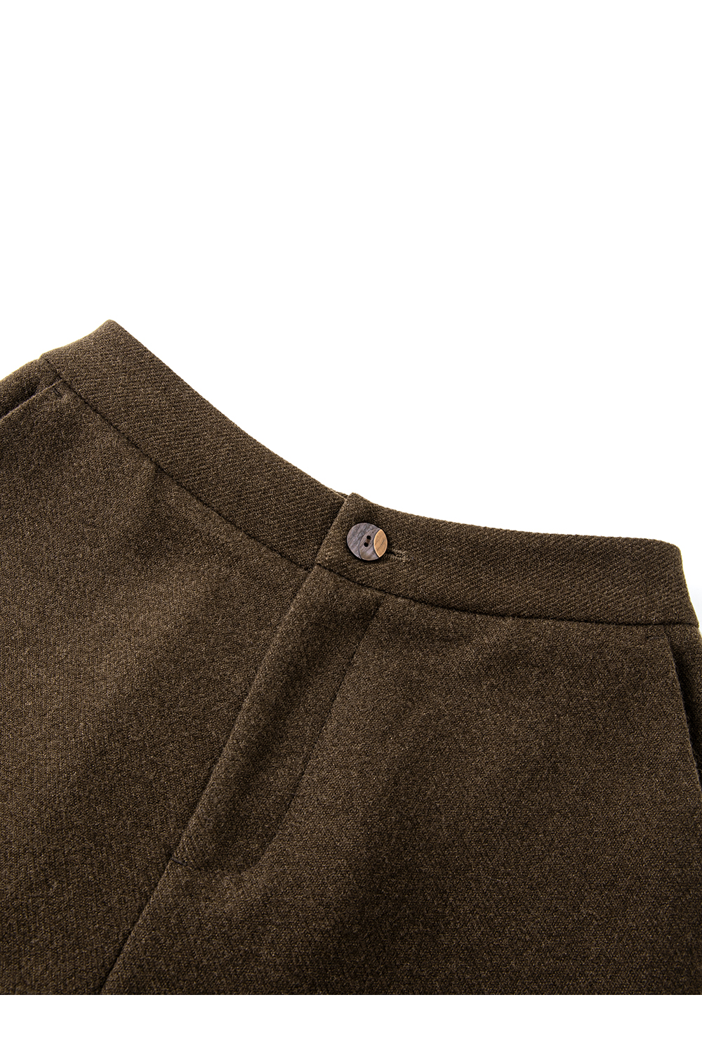 Coffee-colored vintage elegant suit