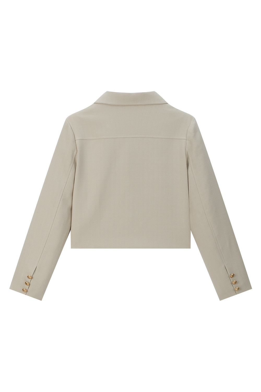 Woven Short Suit Jacket