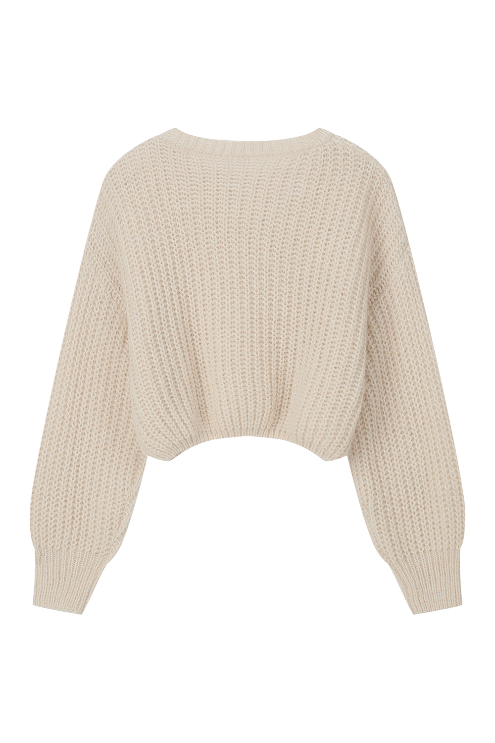 Loose Hollow Short Knit Sweater