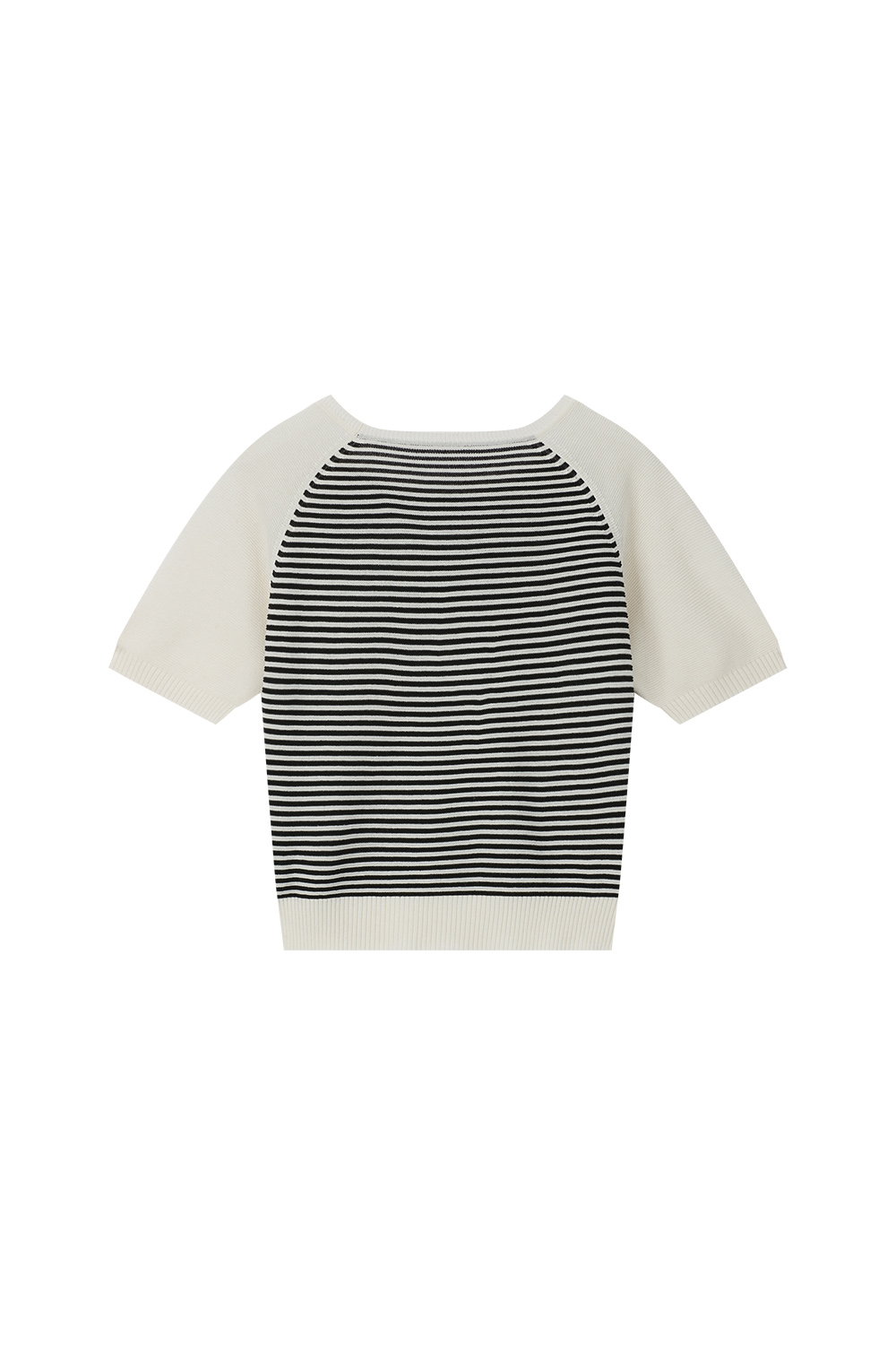 Striped Contrast Sweater