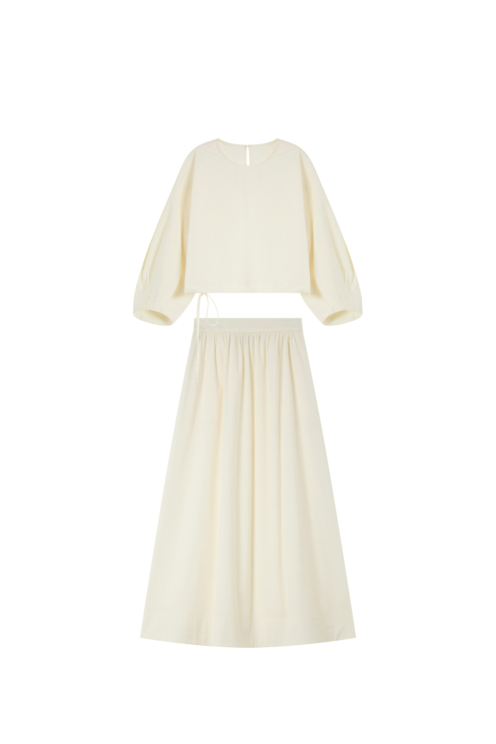 Solid Color Salt Style Two-Piece Set
