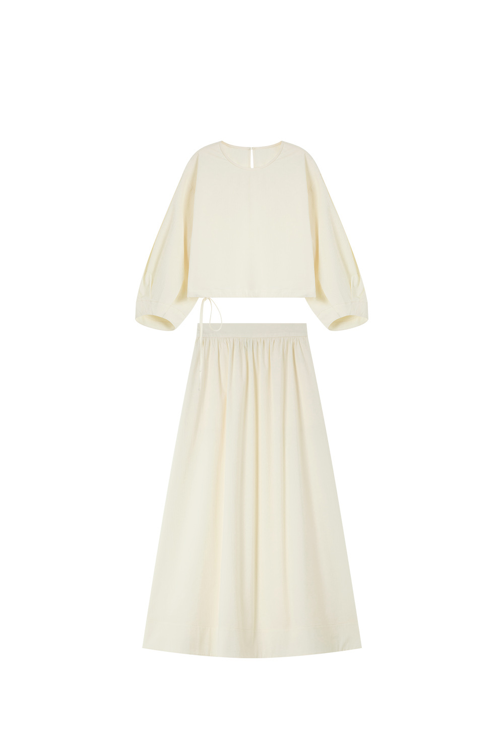 Solid Color Salt Style Two-Piece Set