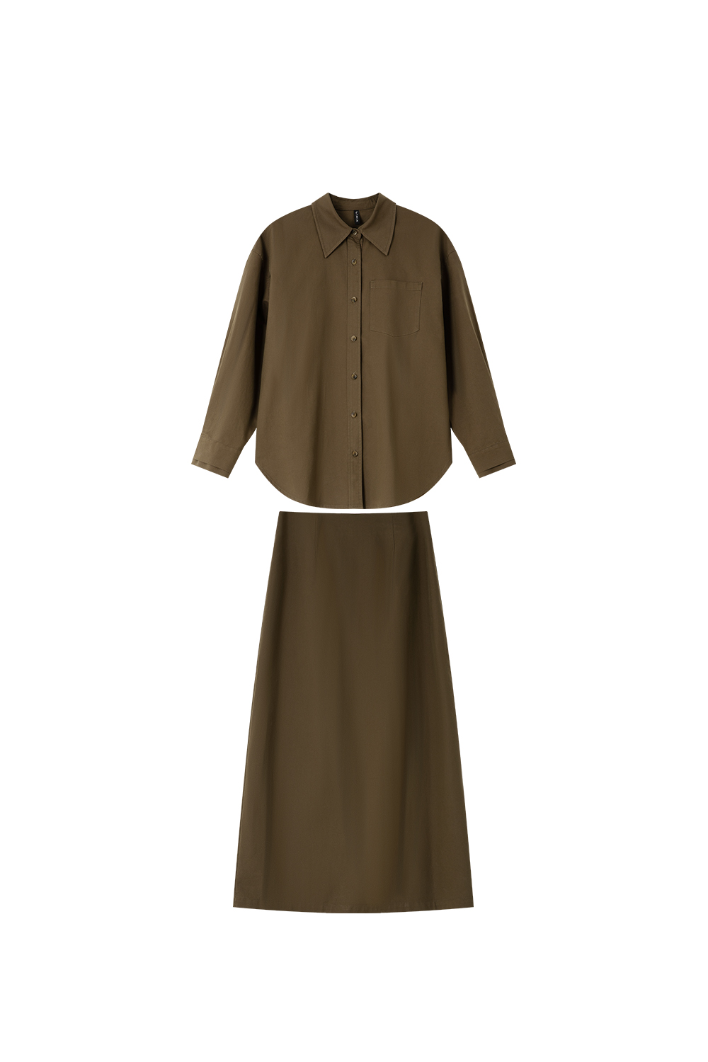 Fashionable Temperament Solid Color Suit