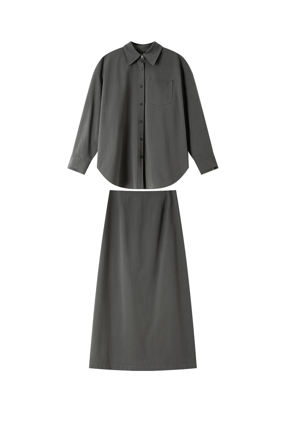 Fashionable Temperament Solid Color Suit