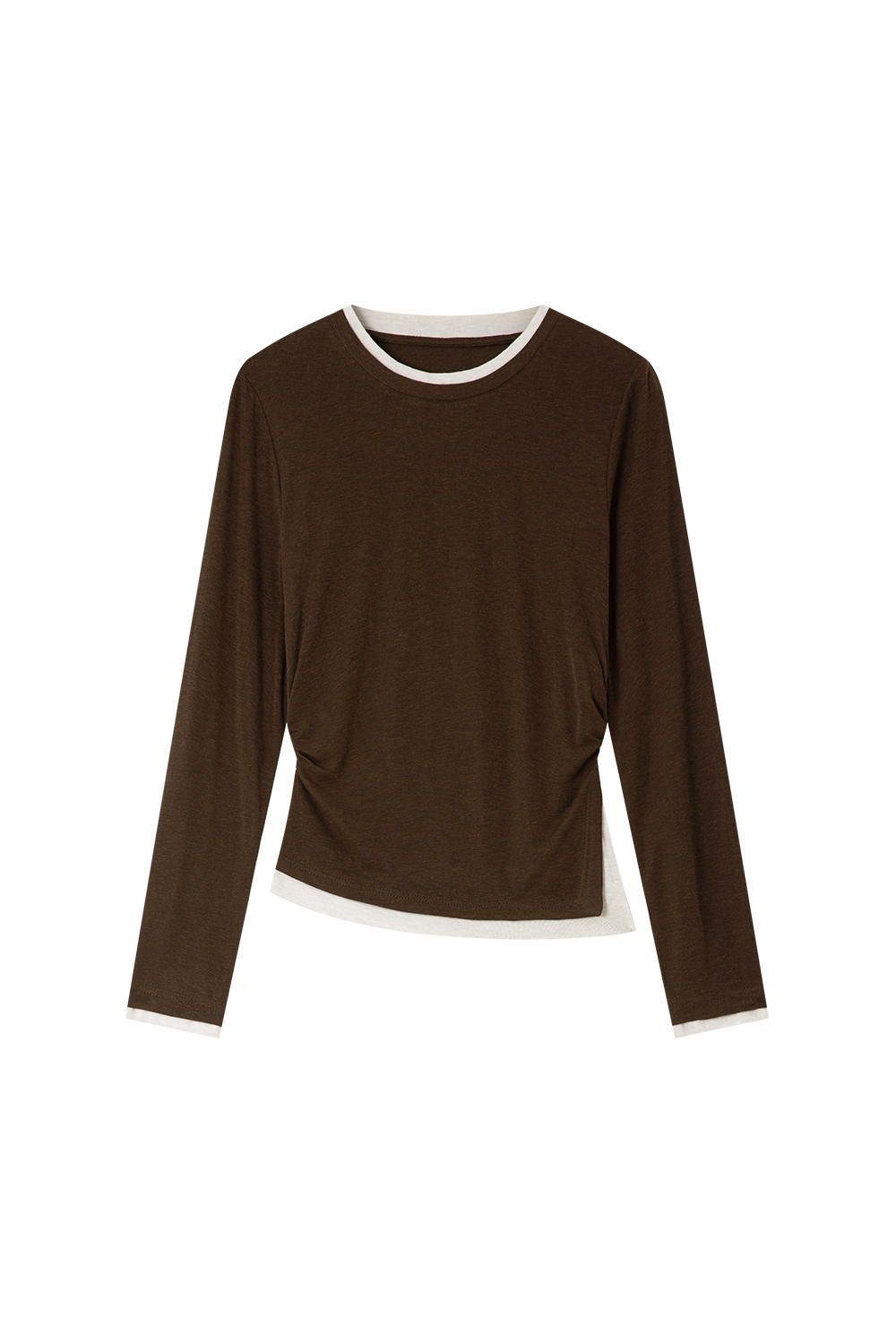 Faux Two-Piece Knitted Base Layer