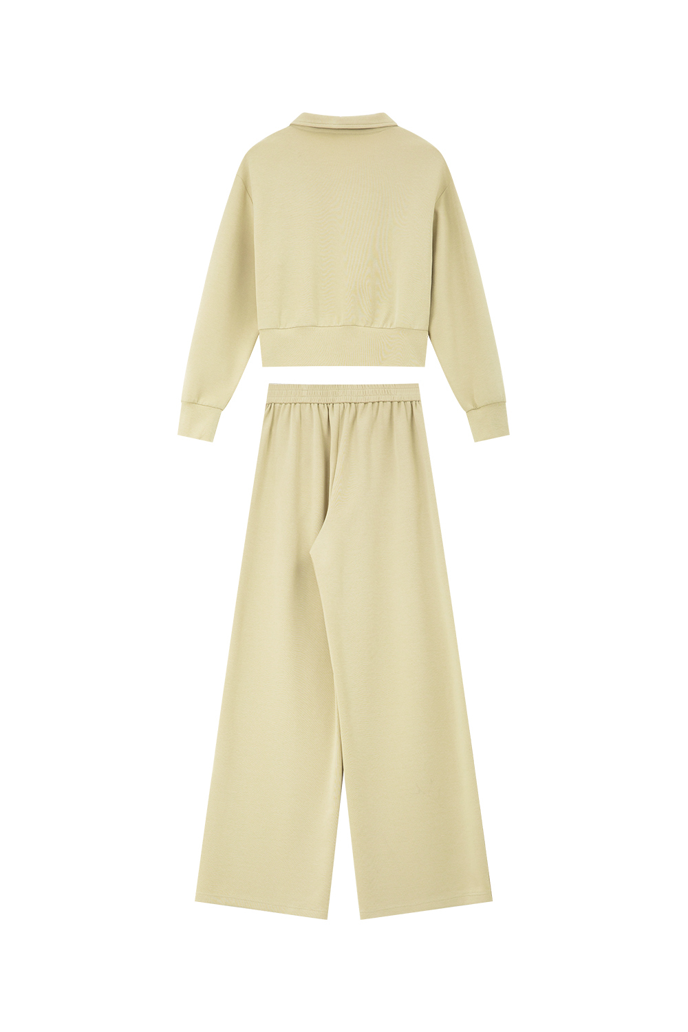 Cotton-spun casual sport suit