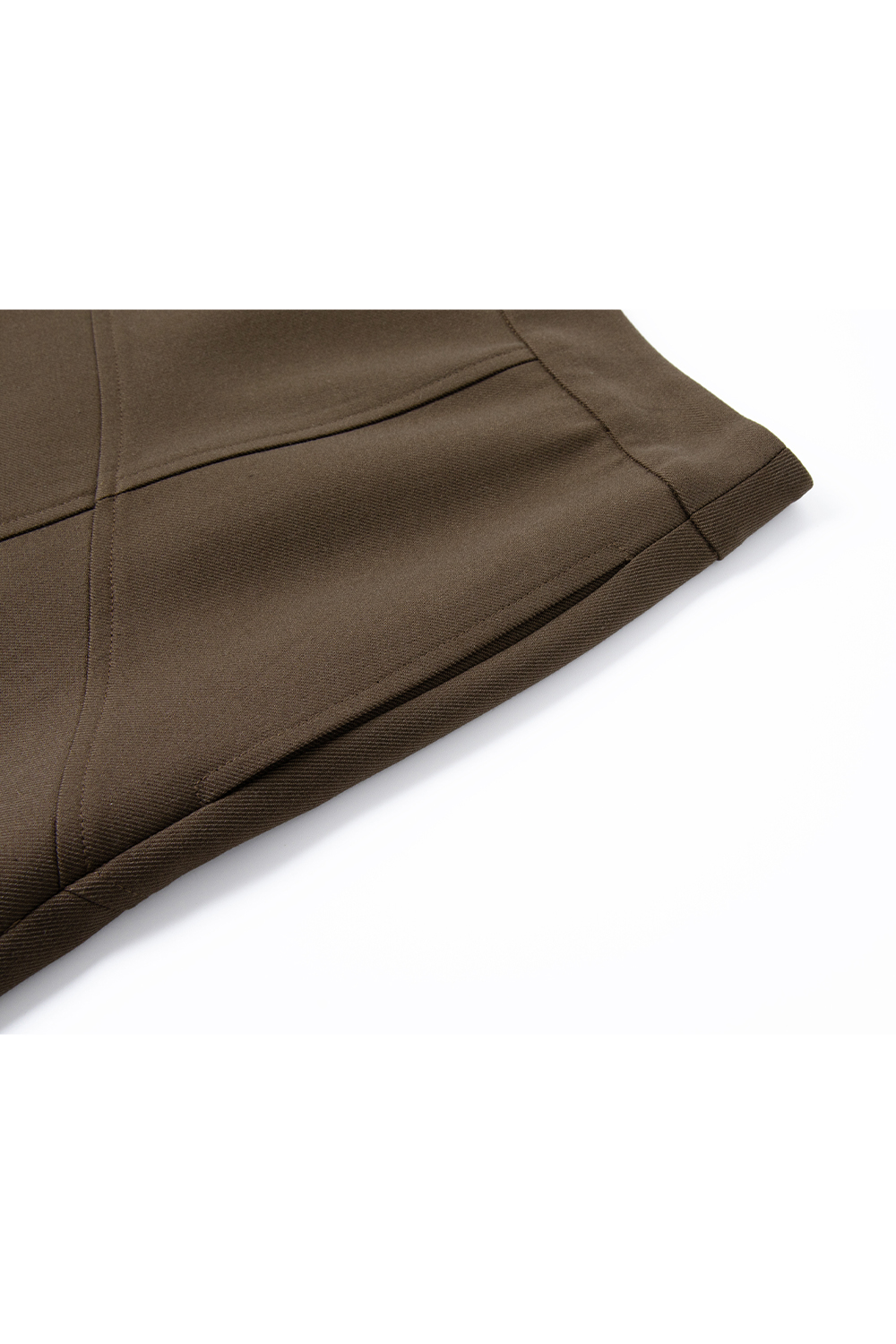 Modern Wool Blend Skirt-VIMLYSTORE