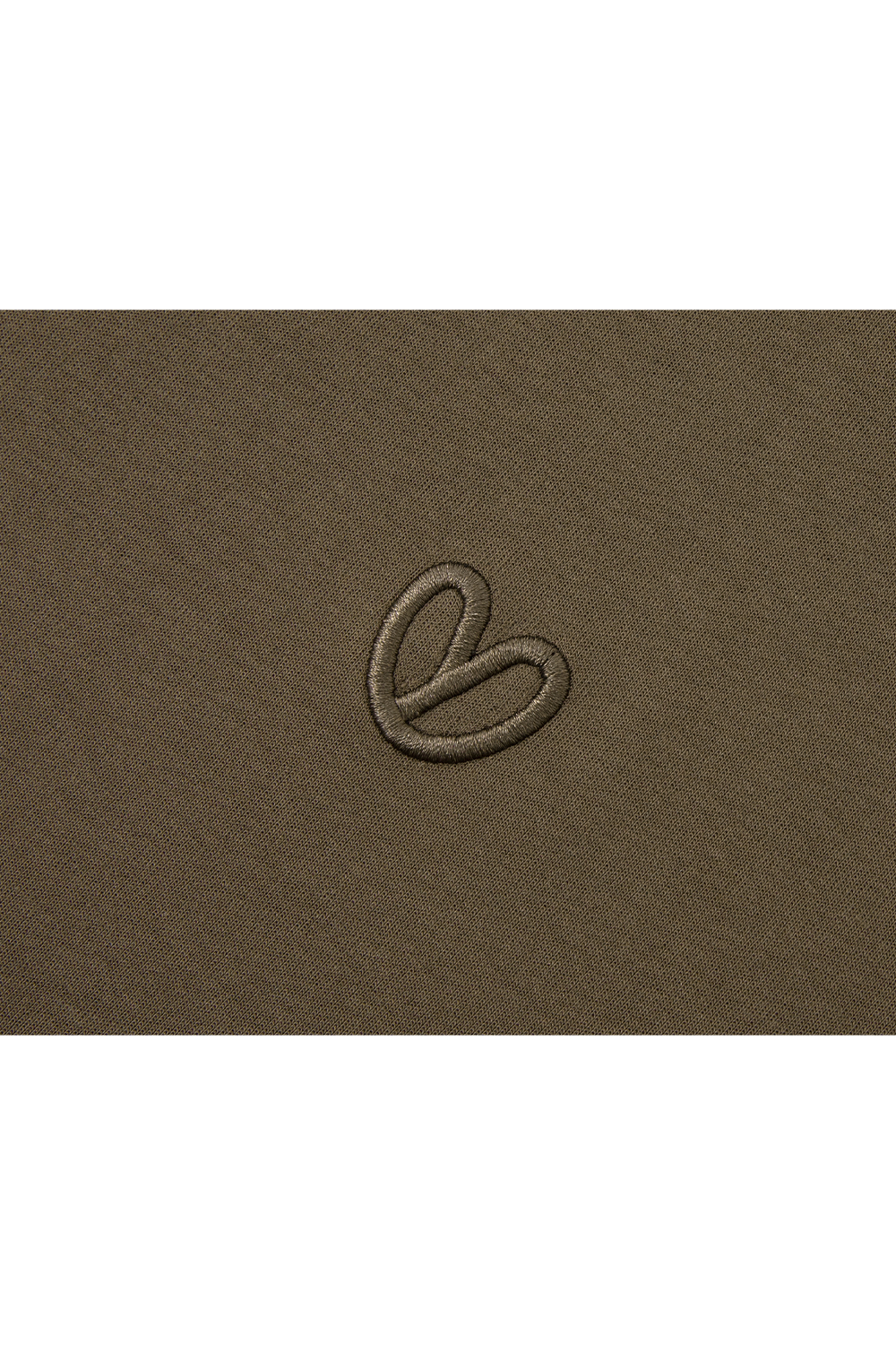 Simple Heart-Shaped Embroidered Sweatshirt-VIMLYSTORE