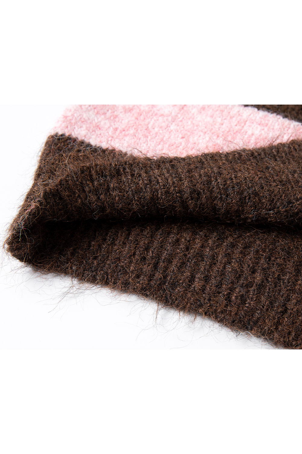 Contrast Striped Sweater-VIMLYSTORE