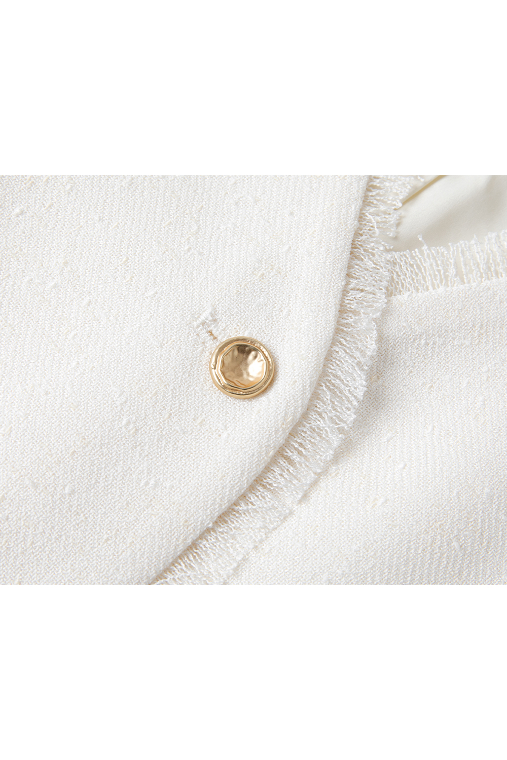 Frayed Edge Exquisite Short Jacket-VIMLYSTORE