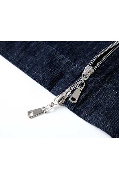 Neckline Design Denim Jacket