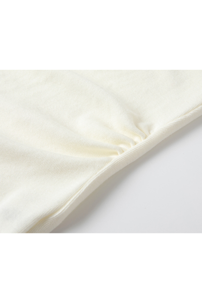 Simple Knotted Long-Sleeved T-Shirt