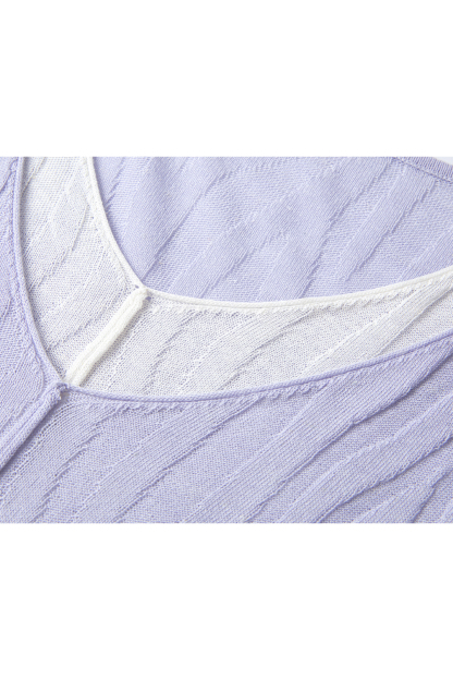 Faux Two-piece Comfortable Knitwear
