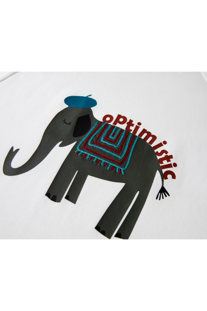 Elephant - printed T-shirt