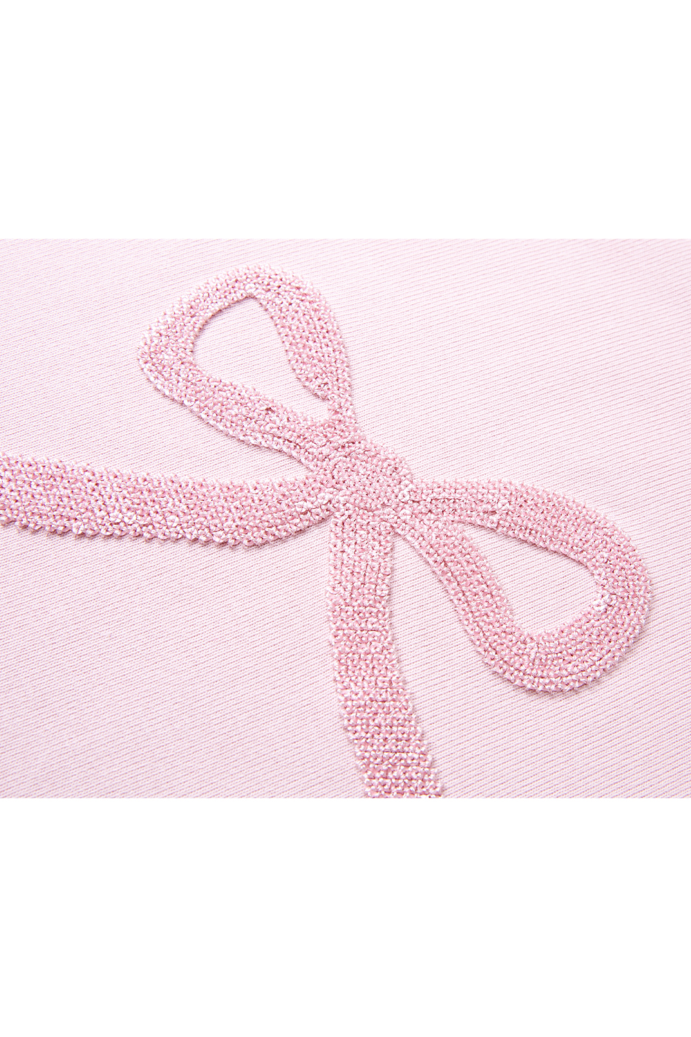 Sequined Bow Sweatshirt