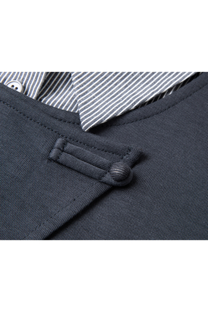 Simple Intellectual Gray Suit
